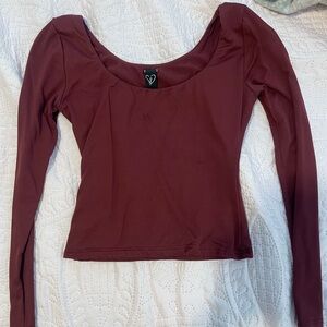 Windsor maroon, Long Sleeve